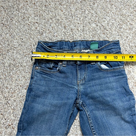 Sonoma Bootcut Jeans Girls Size 5 Medium Wash Blue Denim Adjustable Waist Pants - Picture 6 of 8